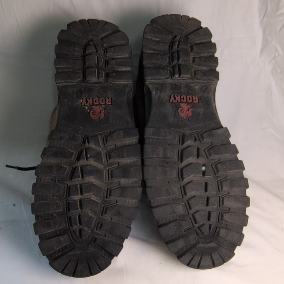 Rocky‎ Gore-Tex Waterproof Leather Hiking Work Boots Mens 10.5 med Vibram Style main image 5